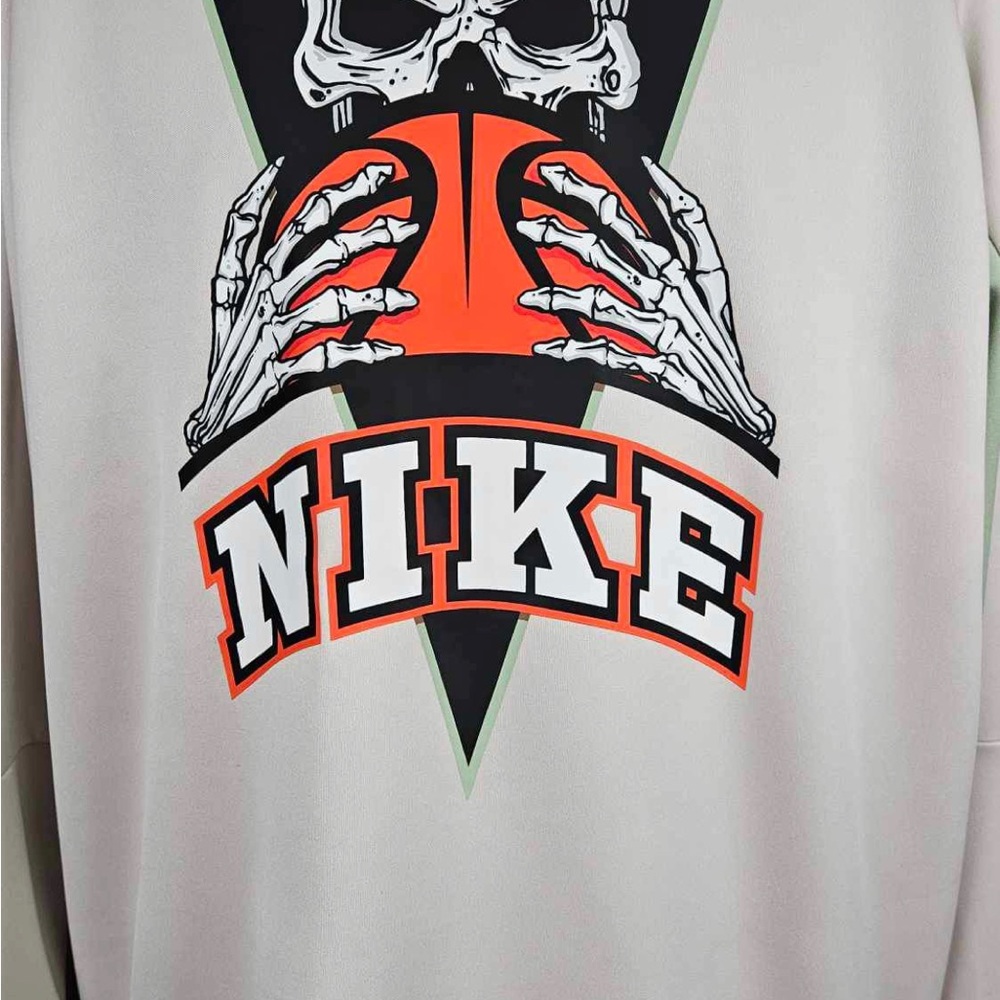 New XL Nike Zip Up Skull Gang Mint Green Track Jacket Coat - Picture 6 of 8